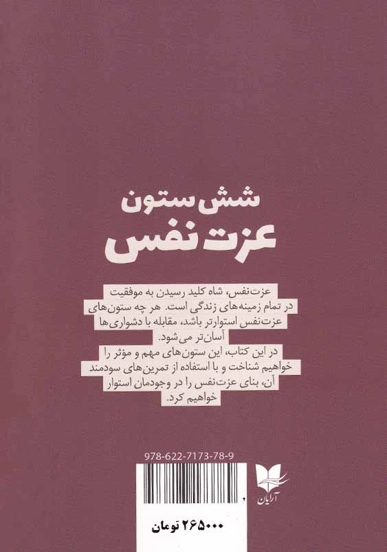 شش ستون عزت نفس: راهنمای عملی برای گذر از چالش ها و گام برداشتن در مسیر خوشبختی