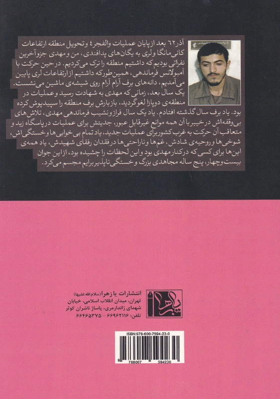 از برف تا برف: خاطراتی از شهید مهدی شیخ زین الدین یاران ناب (9)